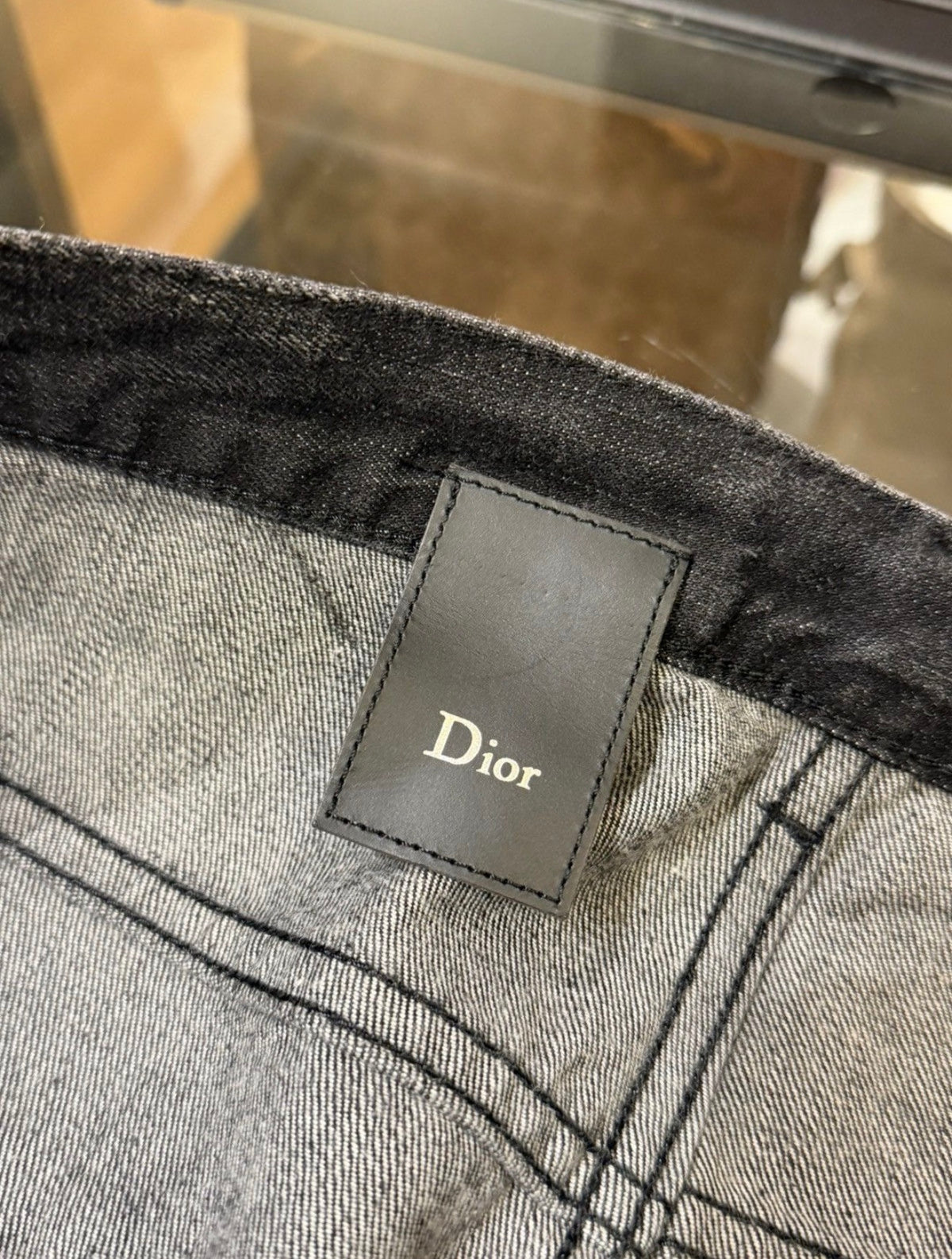 Dior Homme by KVA ‘Fly by Night’ Black Distressed Denim Jeans