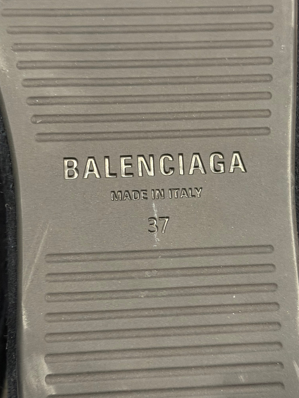 Balenciaga Soft Platform Mule - Black