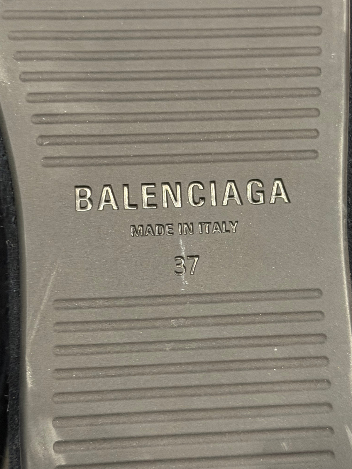 Balenciaga Soft Platform Mule - Black