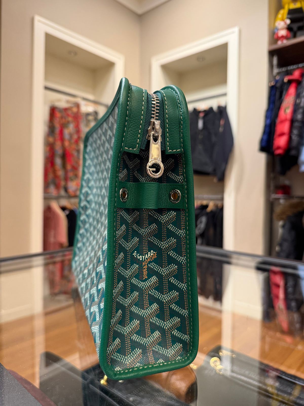 Goyard GM Toiletry Bag - Green