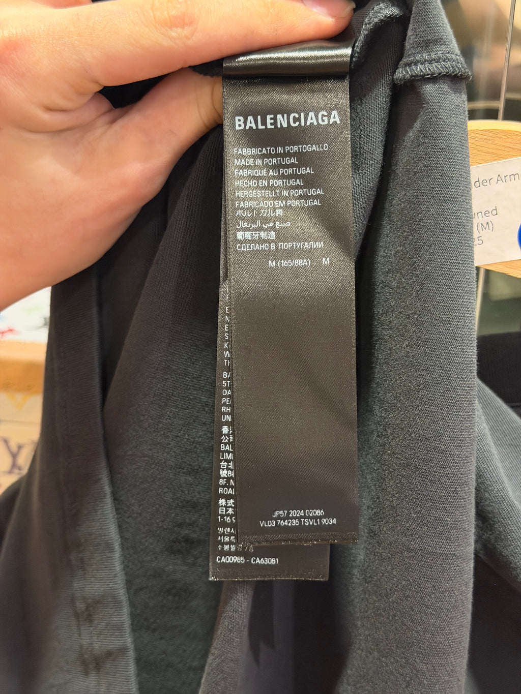 Balenciaga x Under Armour Tee - Black