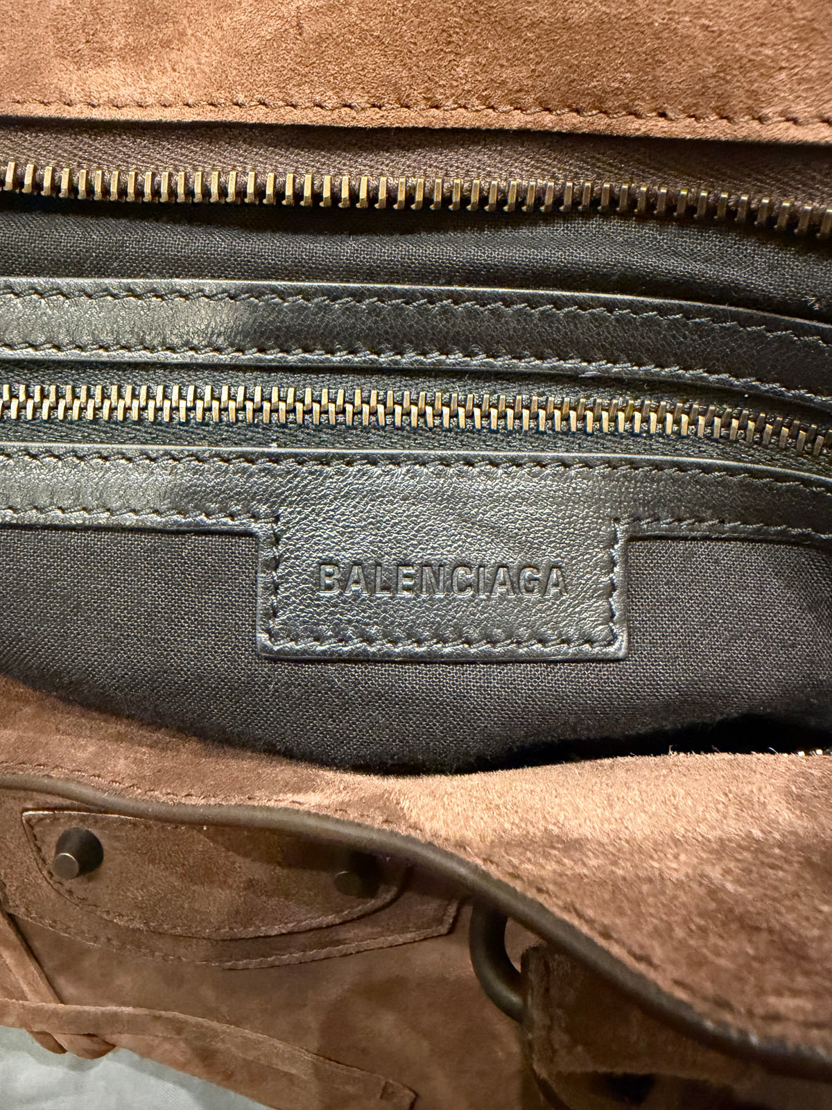 Balenciaga Large Le City Bag - Espresso Brown