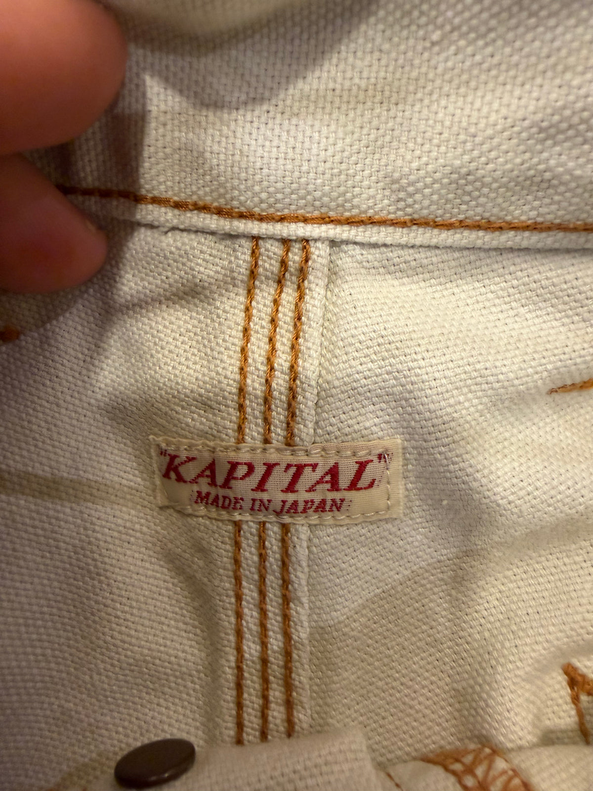 Kapital Canvas Carpenter Lumber Pants