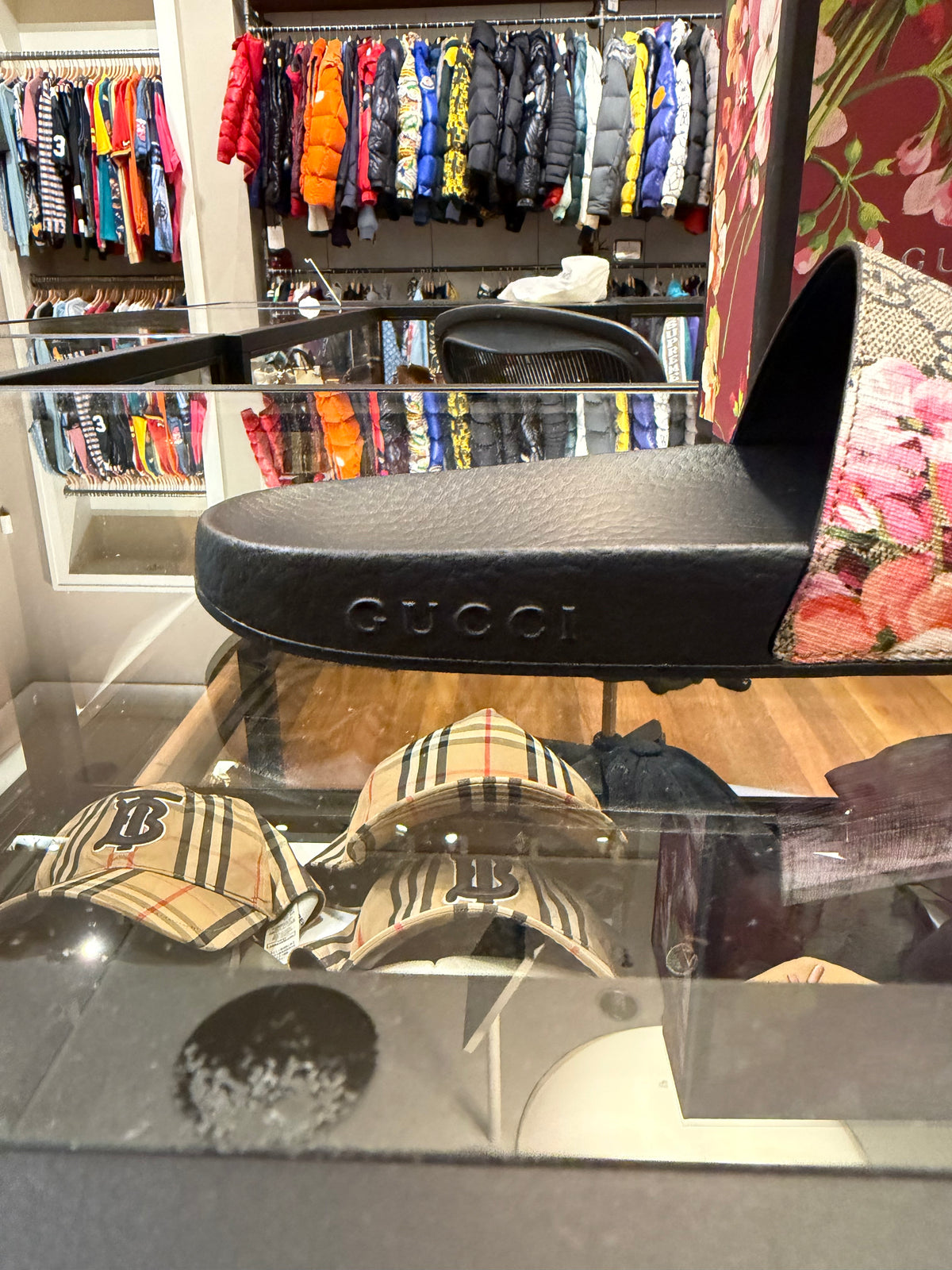 Gucci GG Blooms Supreme Slides - WMNS Beige & Floral