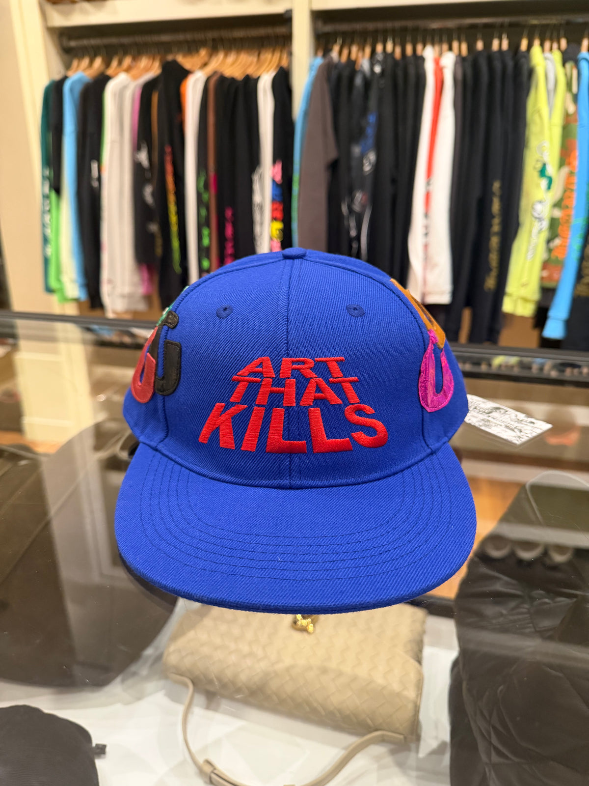 Gallery Dept Leather G Patch Hat - Blue