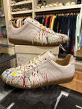 Maison Margiela Paint Splatter Gat - White