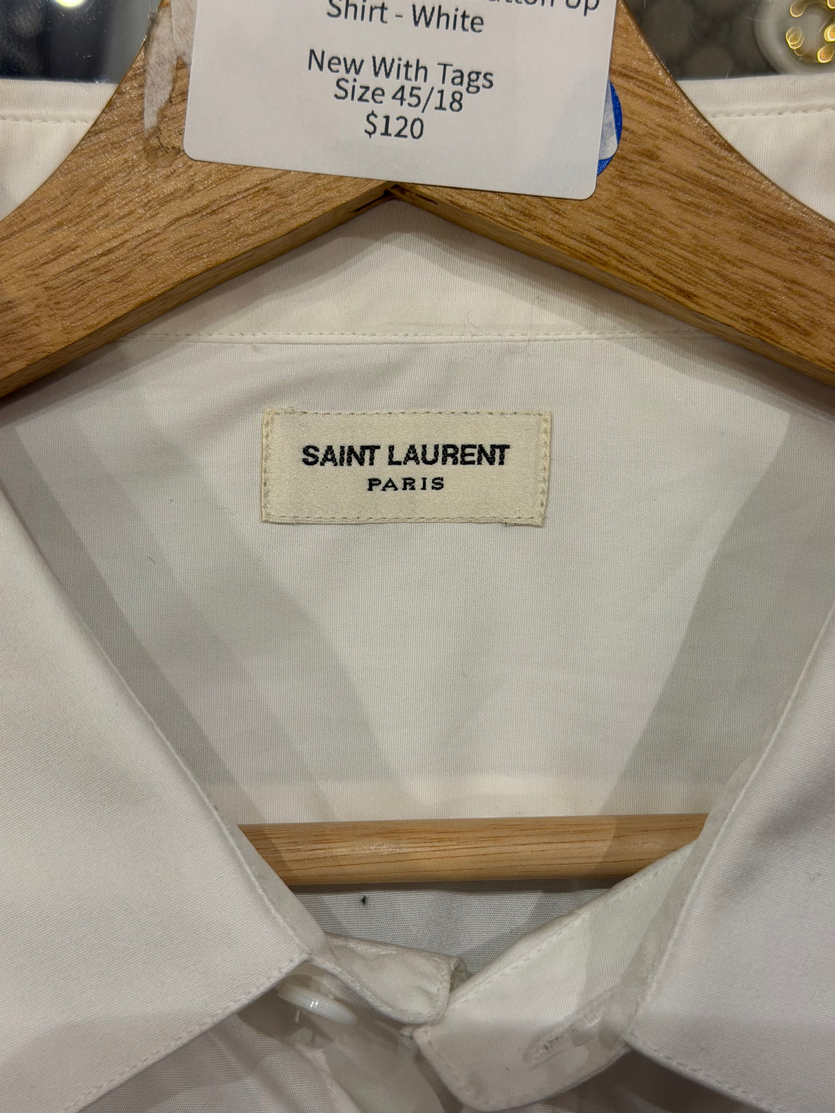 Saint Laurent Paris Button Up