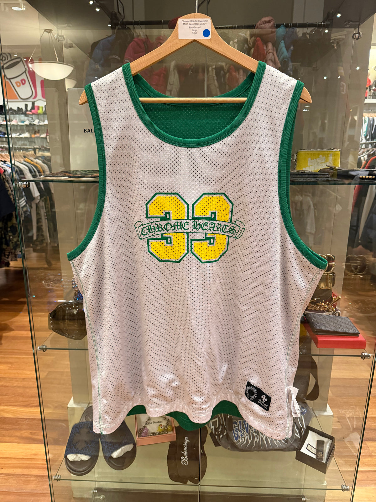 Chrome Hearts Reversible Mesh Basketball Jersey