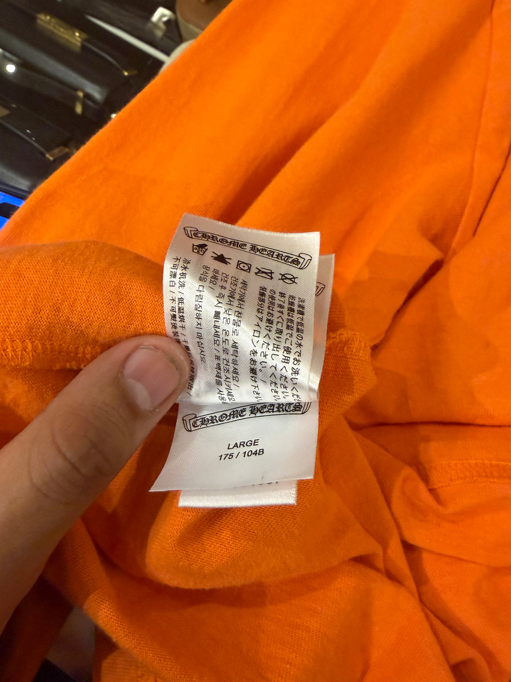 Chrome Hearts Vine Dagger
LS - Orange