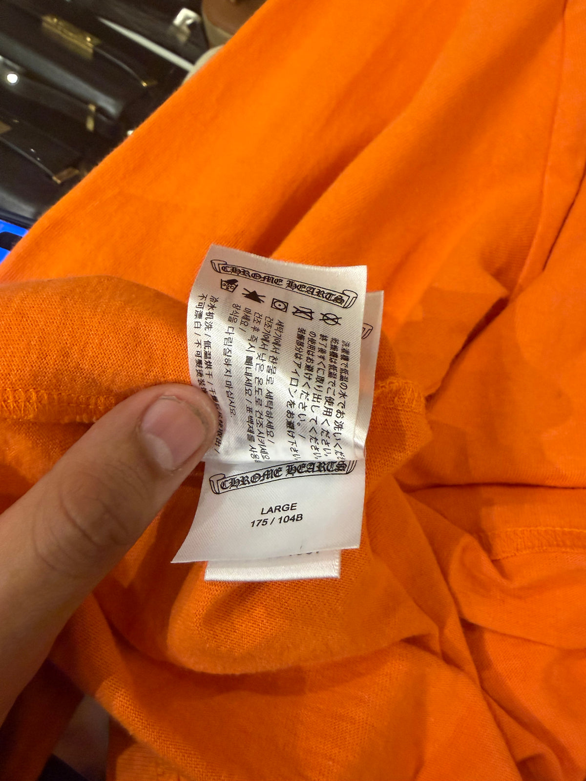 Chrome Hearts Vine Dagger
LS - Orange