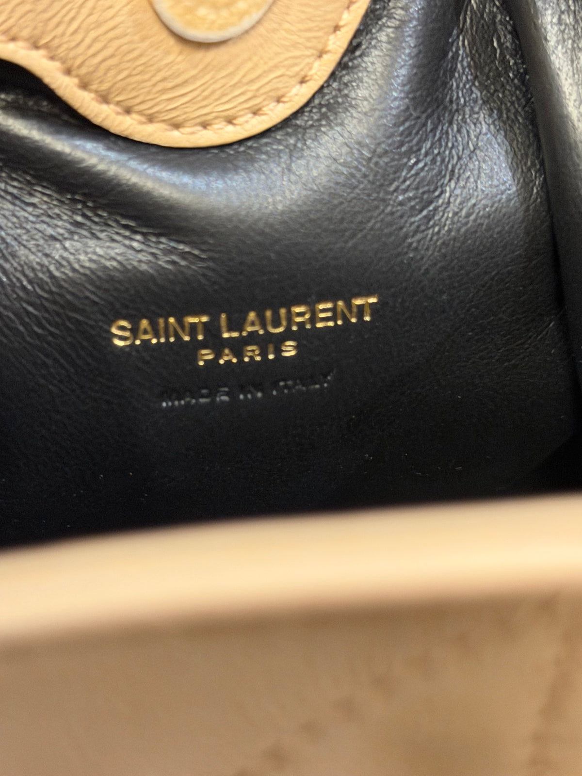 Saint Laurent Mini Jamie Leather Shoulder Bag