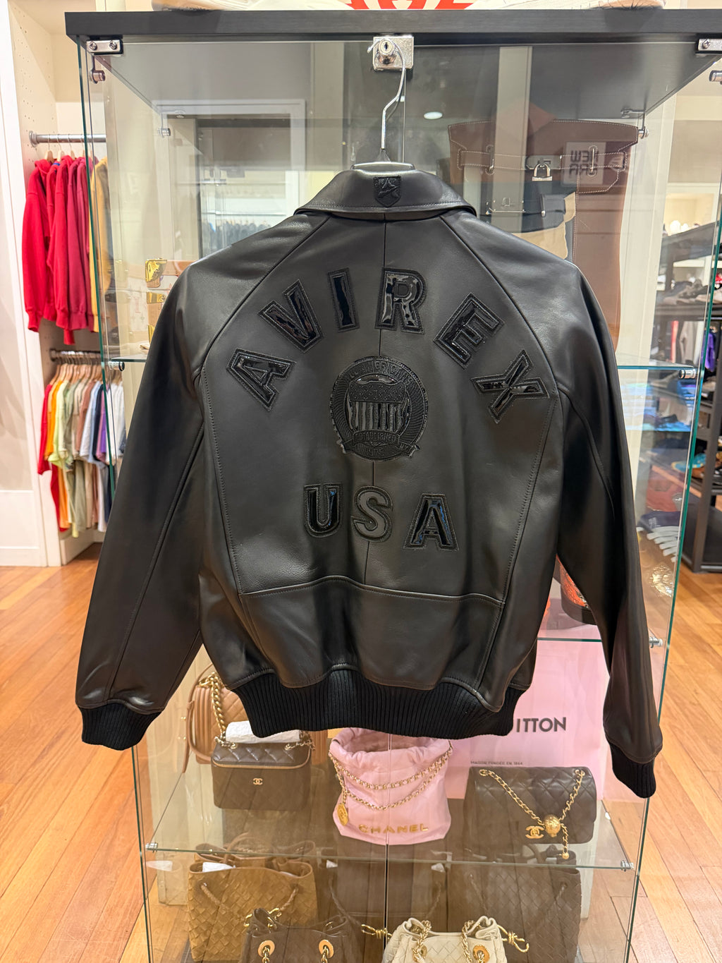 Avirex Icon Jacket - Triple Black