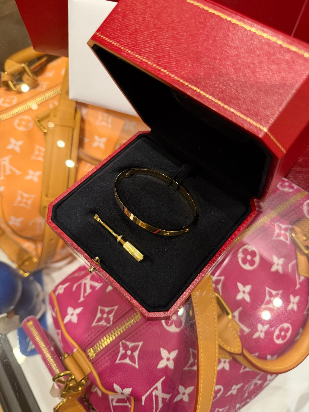 Cartier 18k Yellow Gold Medium Love Bracelet - Size 19