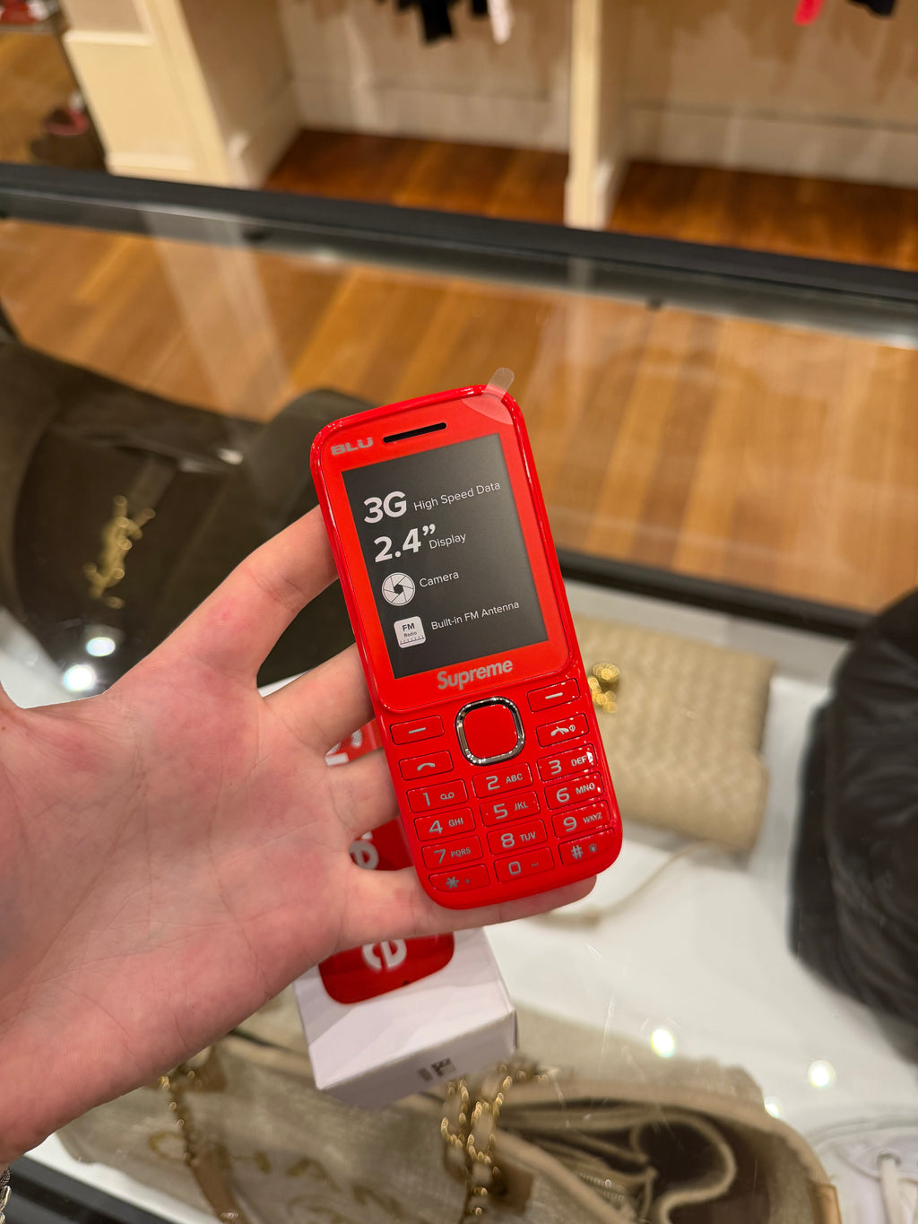 Supreme Blu Burner Phone - Red