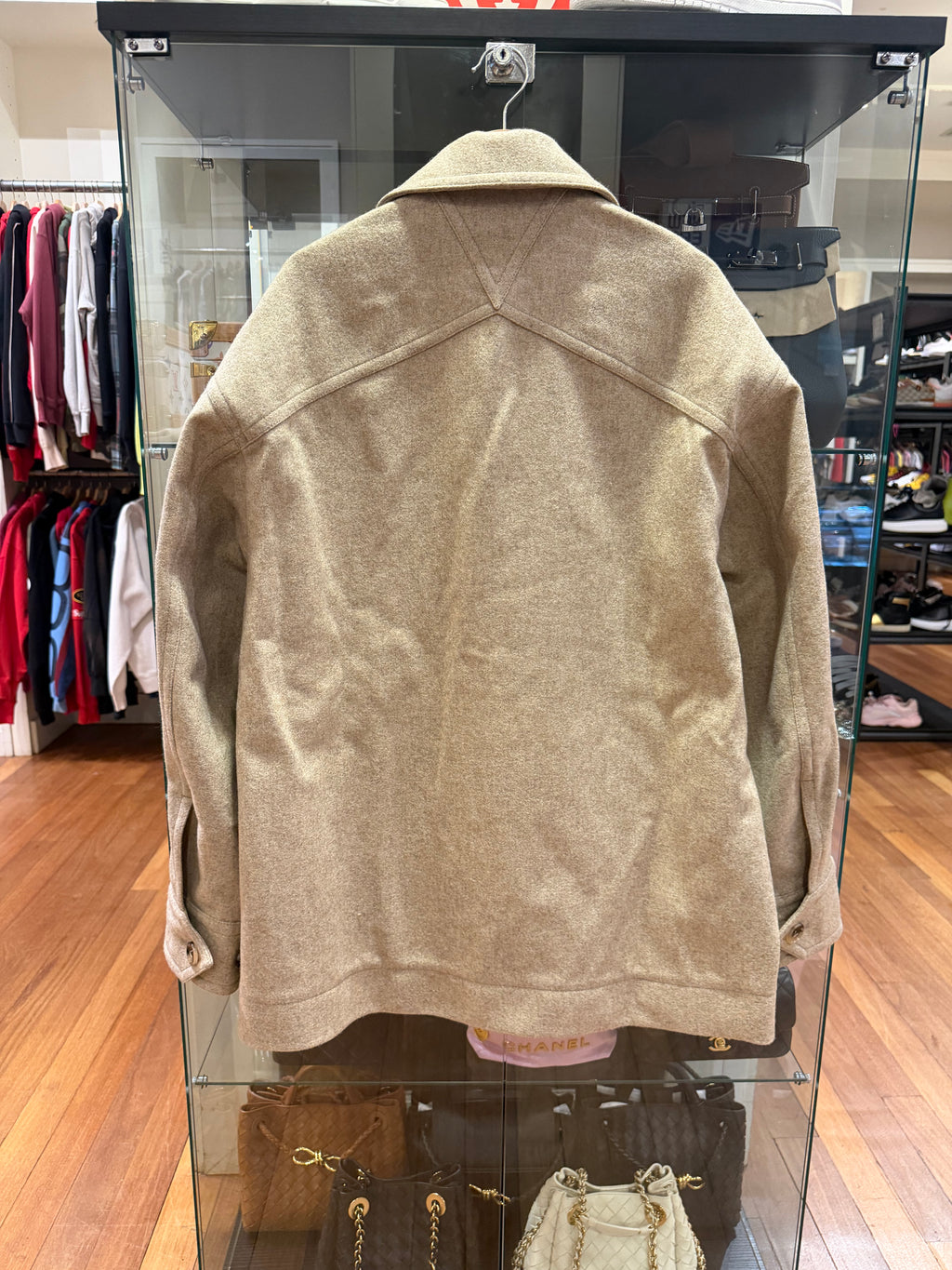 Bottega Veneta Wool Utility
Peacoat - Beige