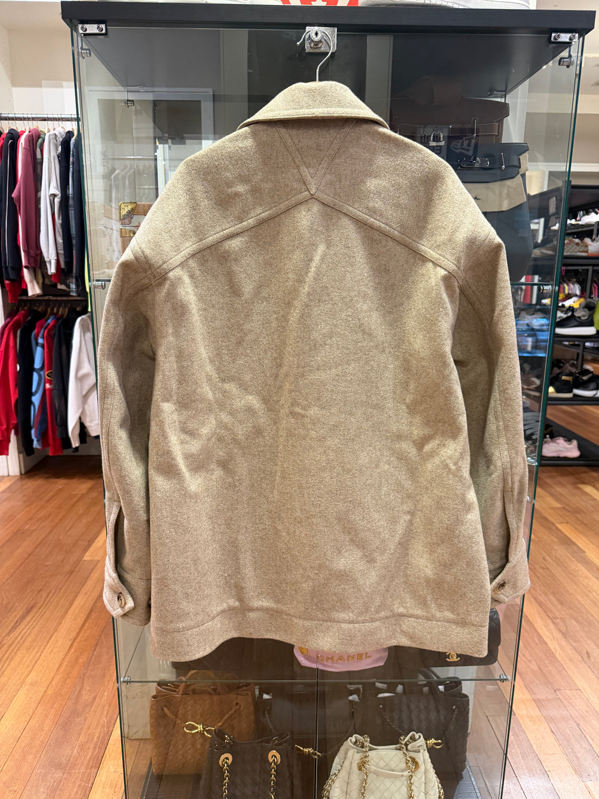Bottega Veneta Wool Utility
Peacoat - Beige