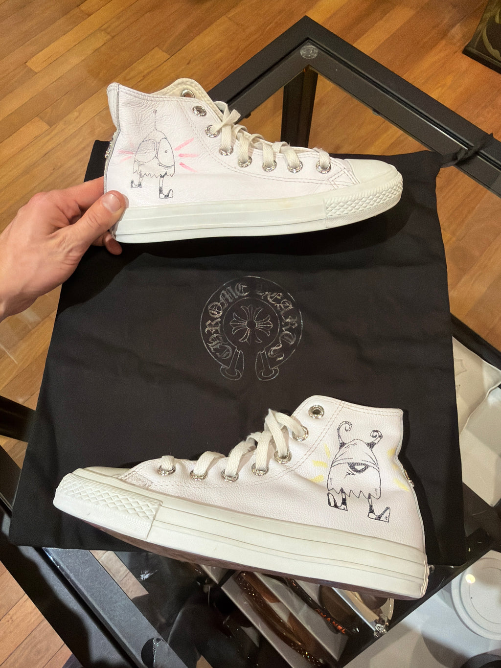 Chrome Hearts Matty Boy Converse