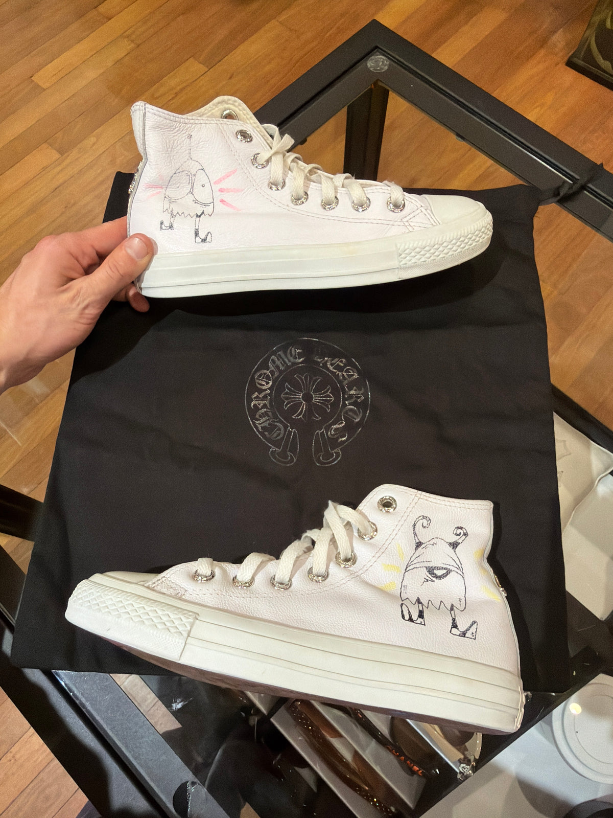 Chrome Hearts Matty Boy Converse