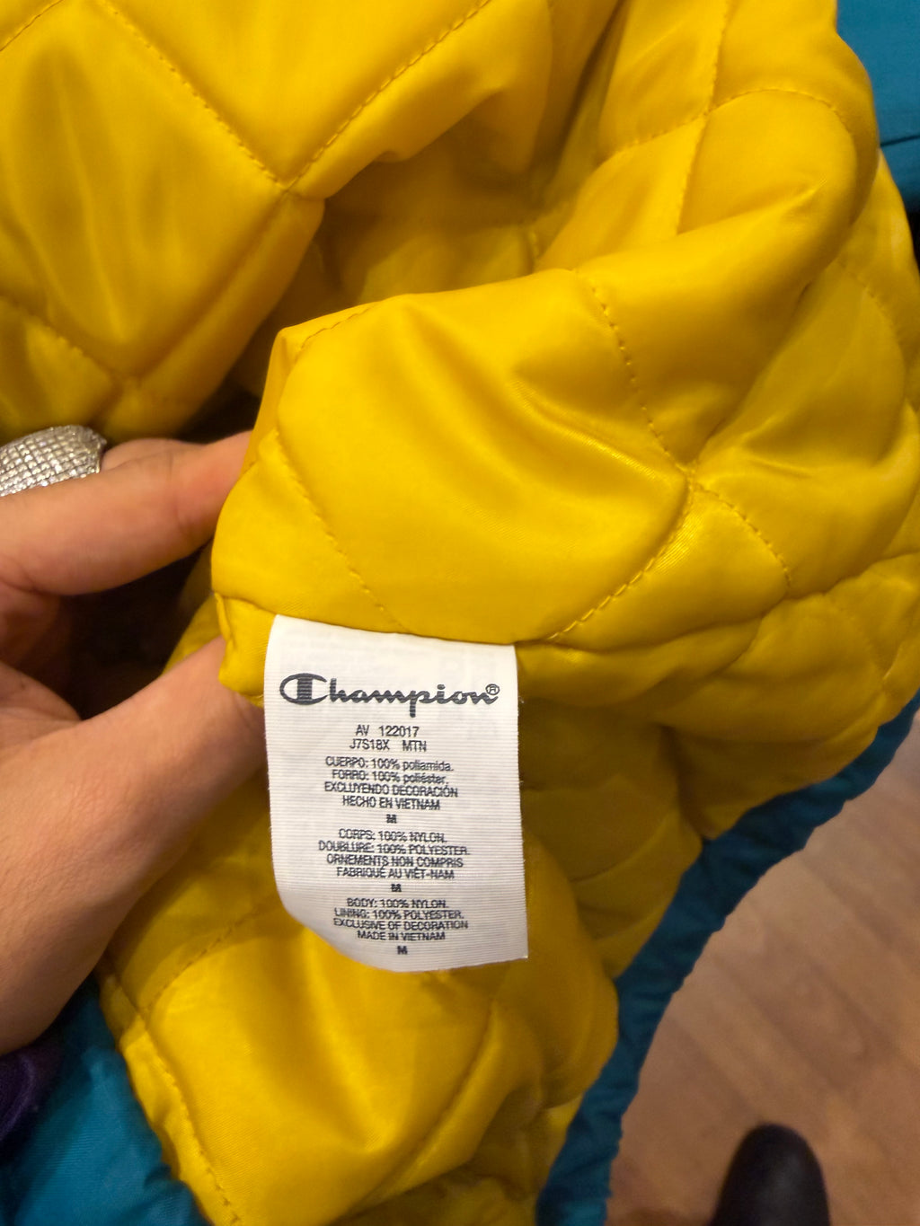 Supreme x Champion Pullover Parka - Teal