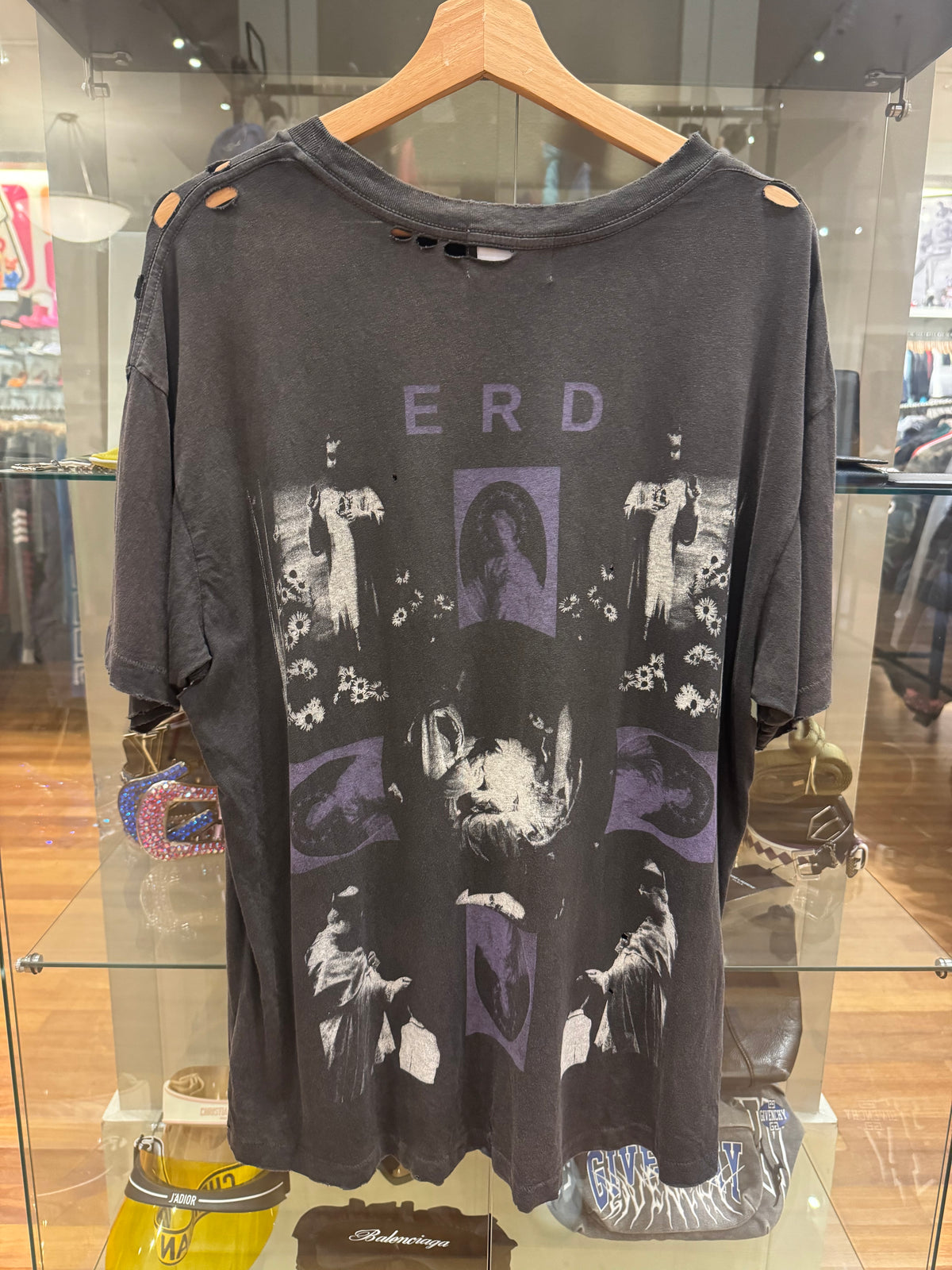 ERD Hollywood Couronne Distressed Tee