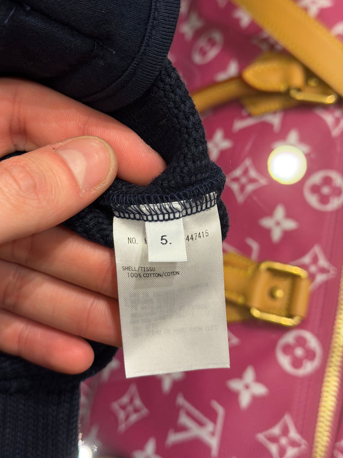 Thom Browne Knit Zip Up Hoodie