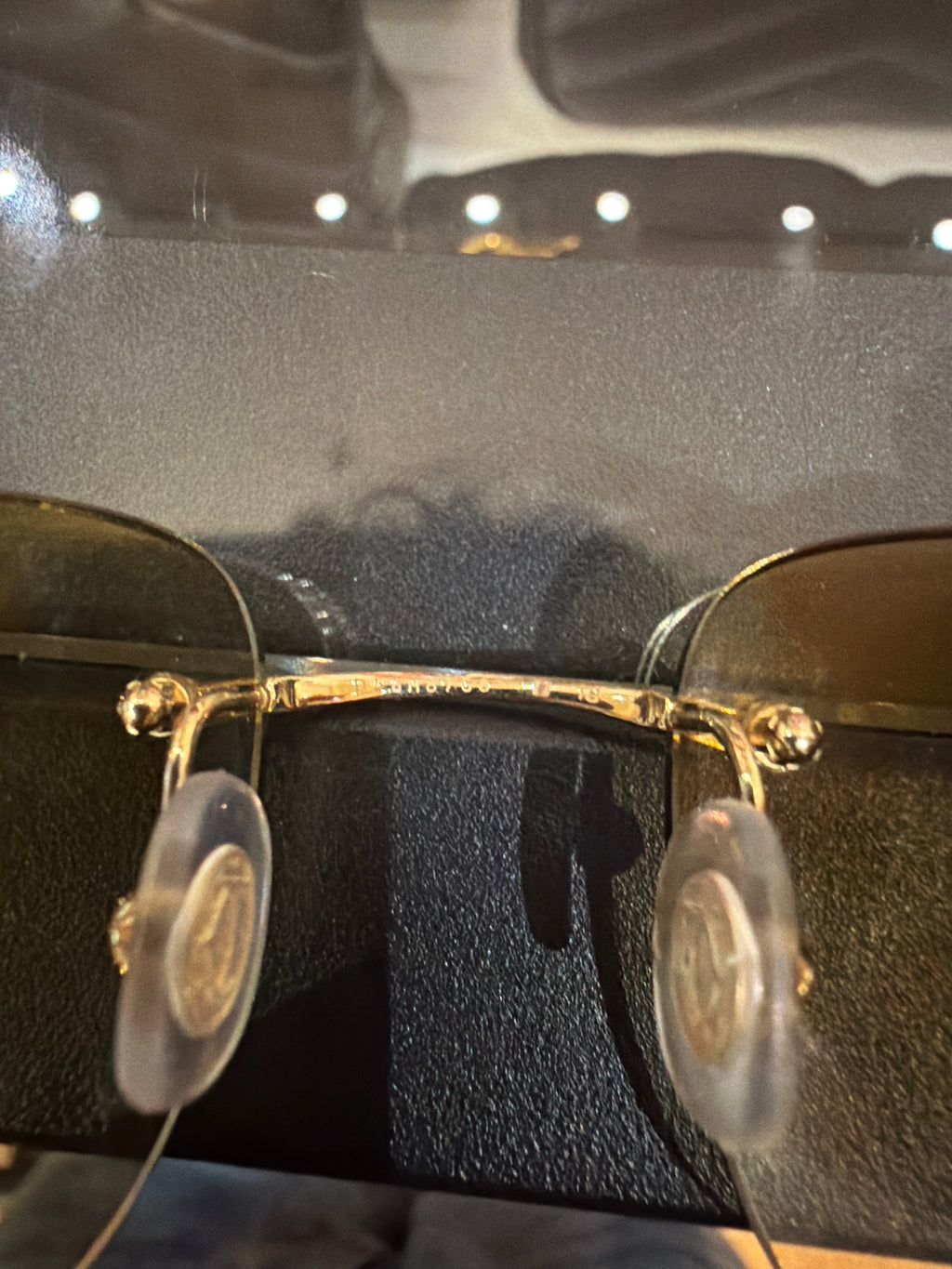 Cartier C Frames - Gold With Yellow Tinted Lenses