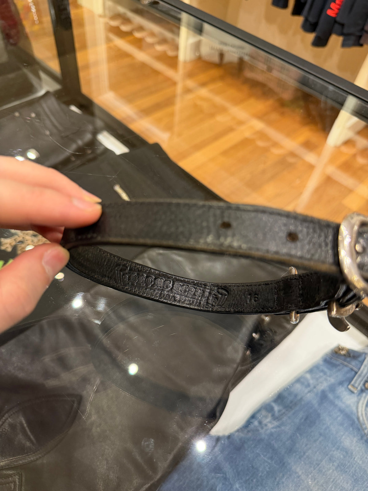 Chrome Hearts Gunslinger Dog Collar - Black