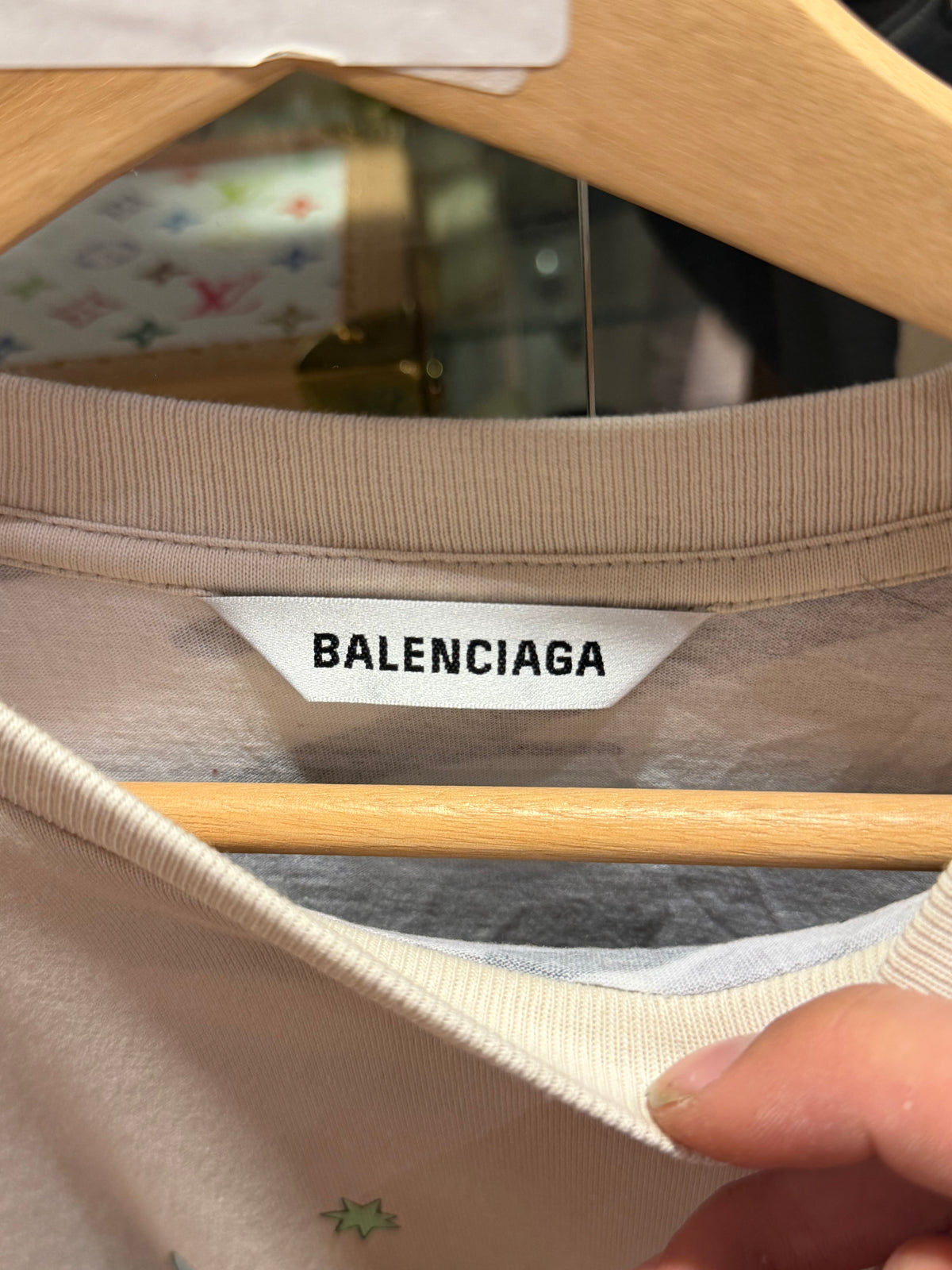 Balenciaga Dream Bear Camouflage Layered Tee