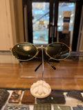 Saint Laurent SL692 - Gold With Green Lenses