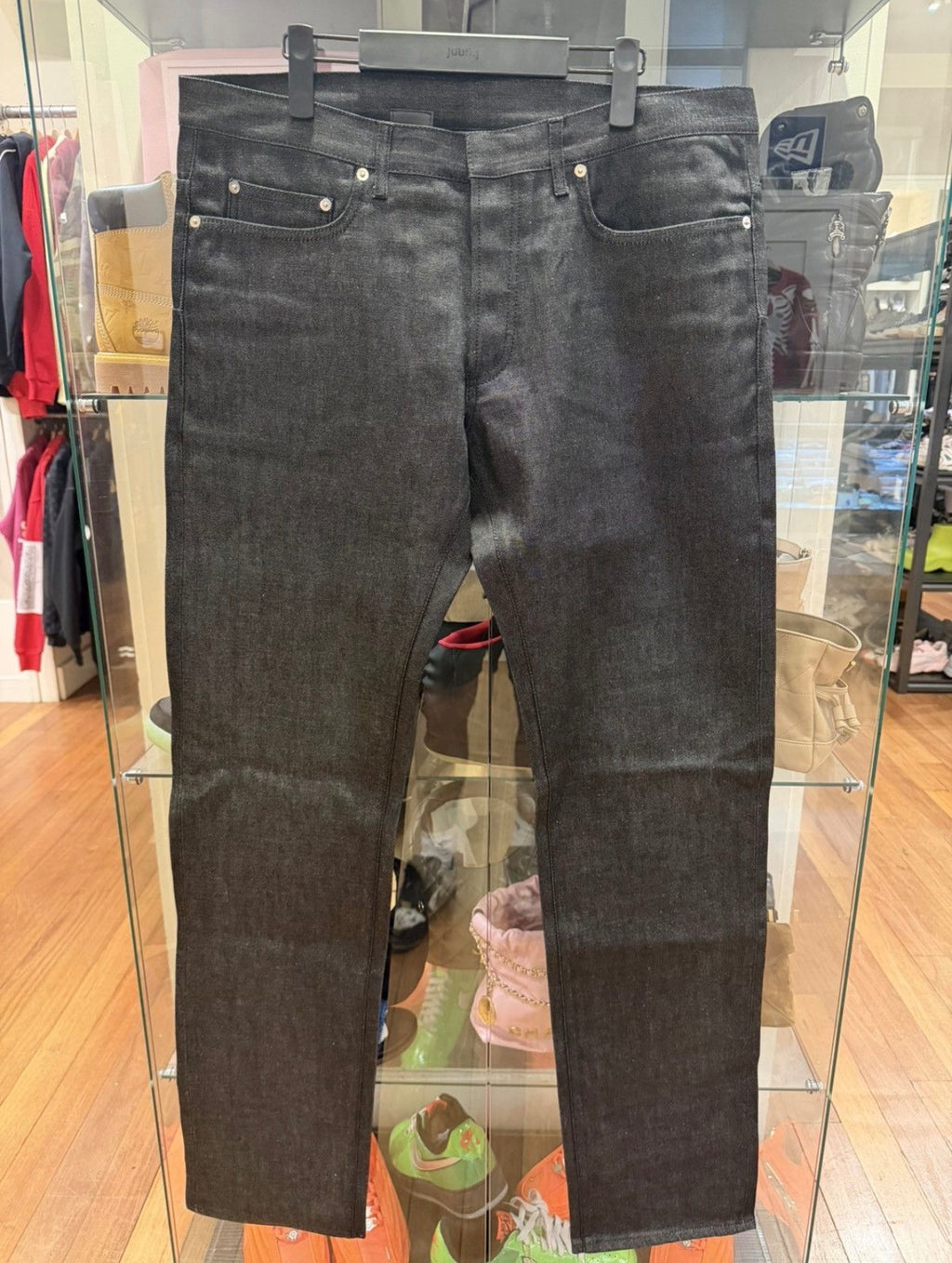 Dior Homme SS11 ‘Nostalgy’ 19cm Raw Denim Jeans - Noir