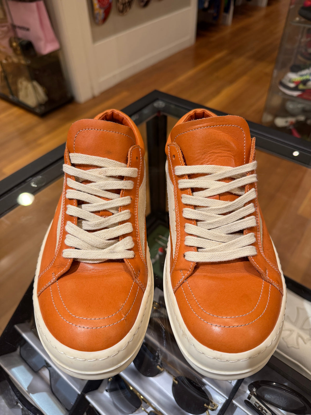 Rick Owens Vintage Low - Orange Leather