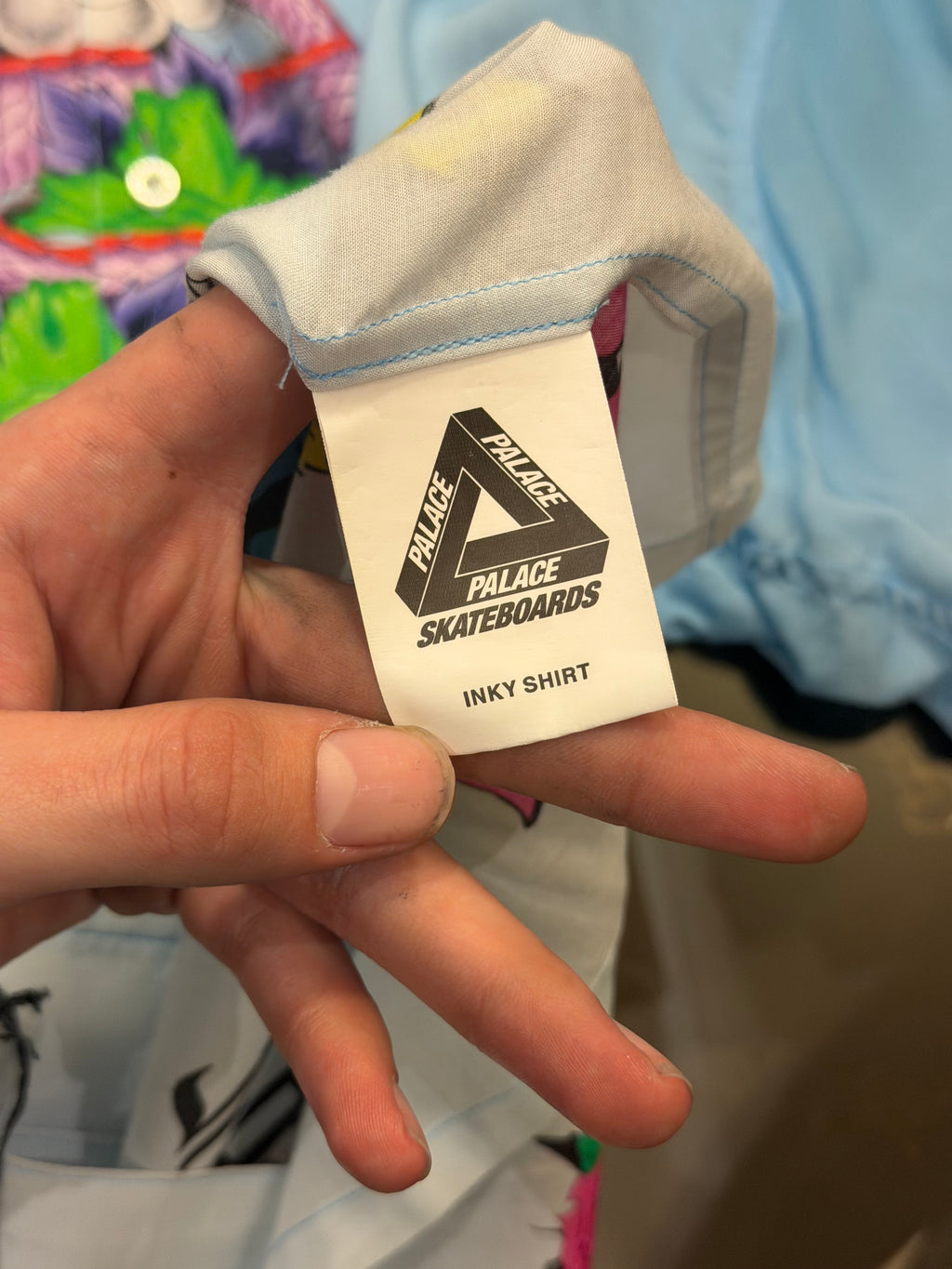 Palace Inky Shirt - Blue
