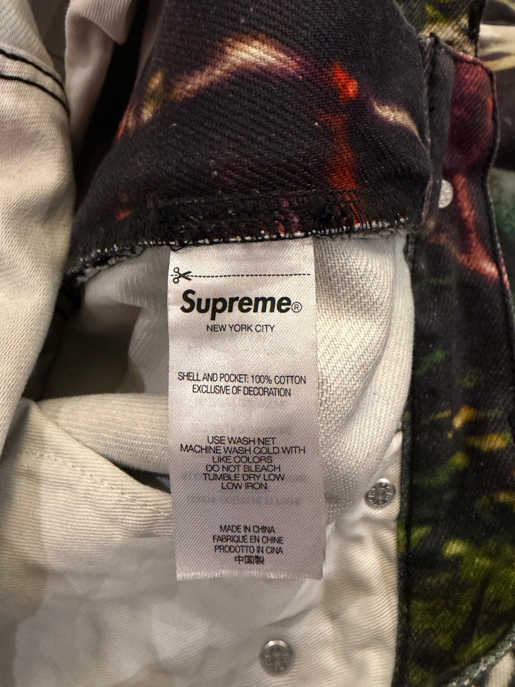 Supreme SS26 Shadows
Baggy Denim Shorts