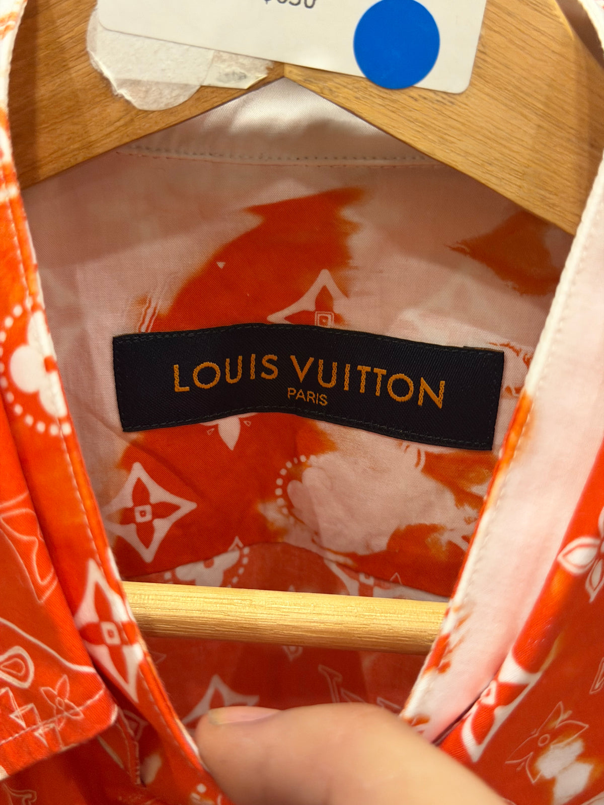 Louis Vuitton Bandana Tie-Dye Shirt - Orange