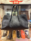 Bottega Veneta Large Pinacoteca Reversible Tote Bag - Black/Fondant