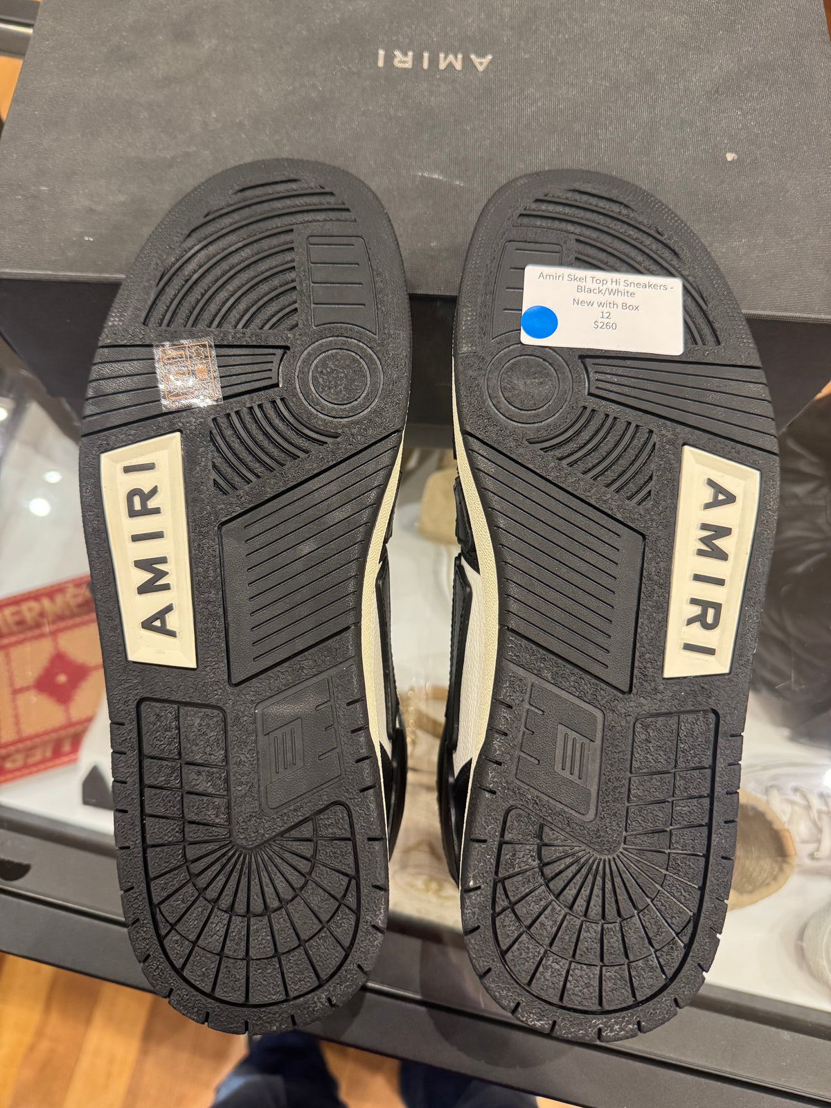 Amiri Skel High Top Sneaker