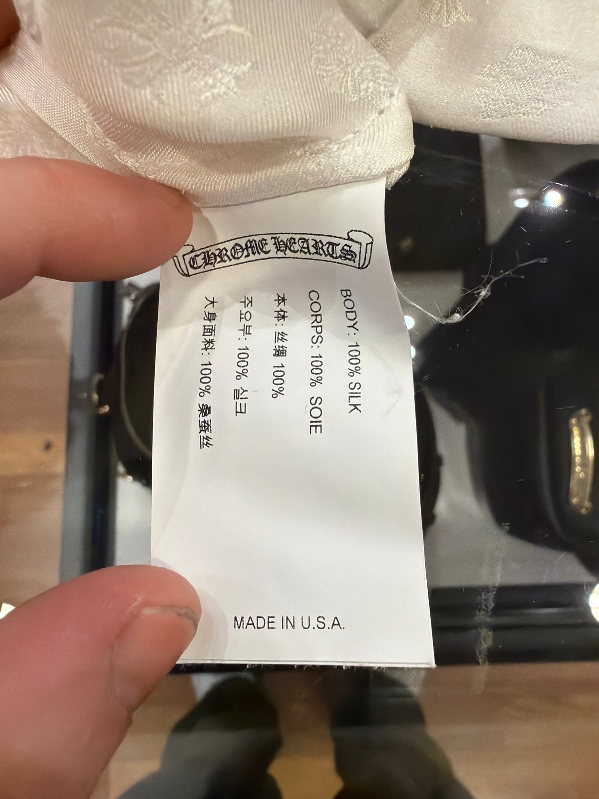 Chrome Hearts Silk Monogram Pajamas