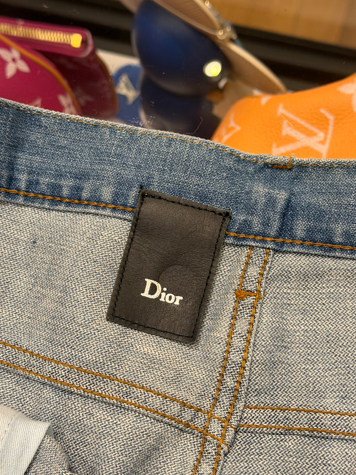 Dior Homme SS10 Wildcat Painter Denim Jeans By Kris Van Assche