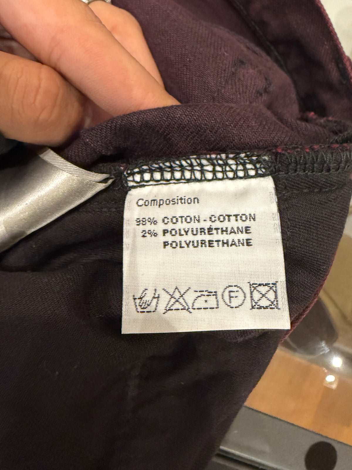 Dior Homme SS11 Dark Palm Denim Jeans By Kris Van Assche