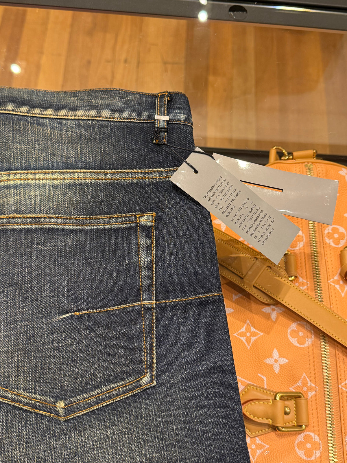 Dior Homme SS11 Mud Wash Jake Denim Jeans By Kris Van Assche