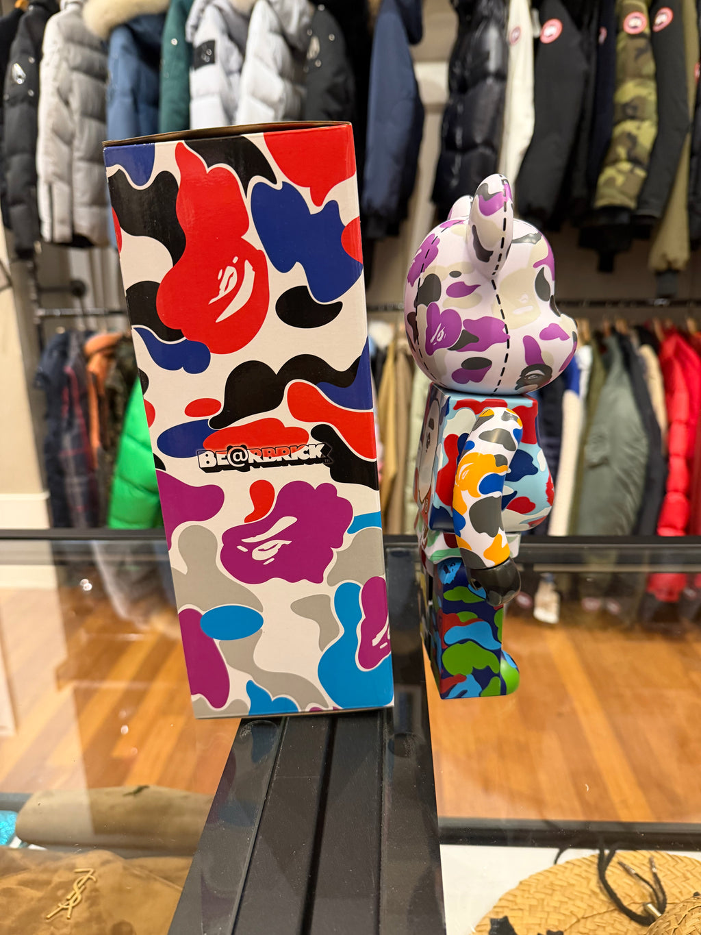 Bape X Bearbrick 28th Anniversary Camo #2 400% Figure