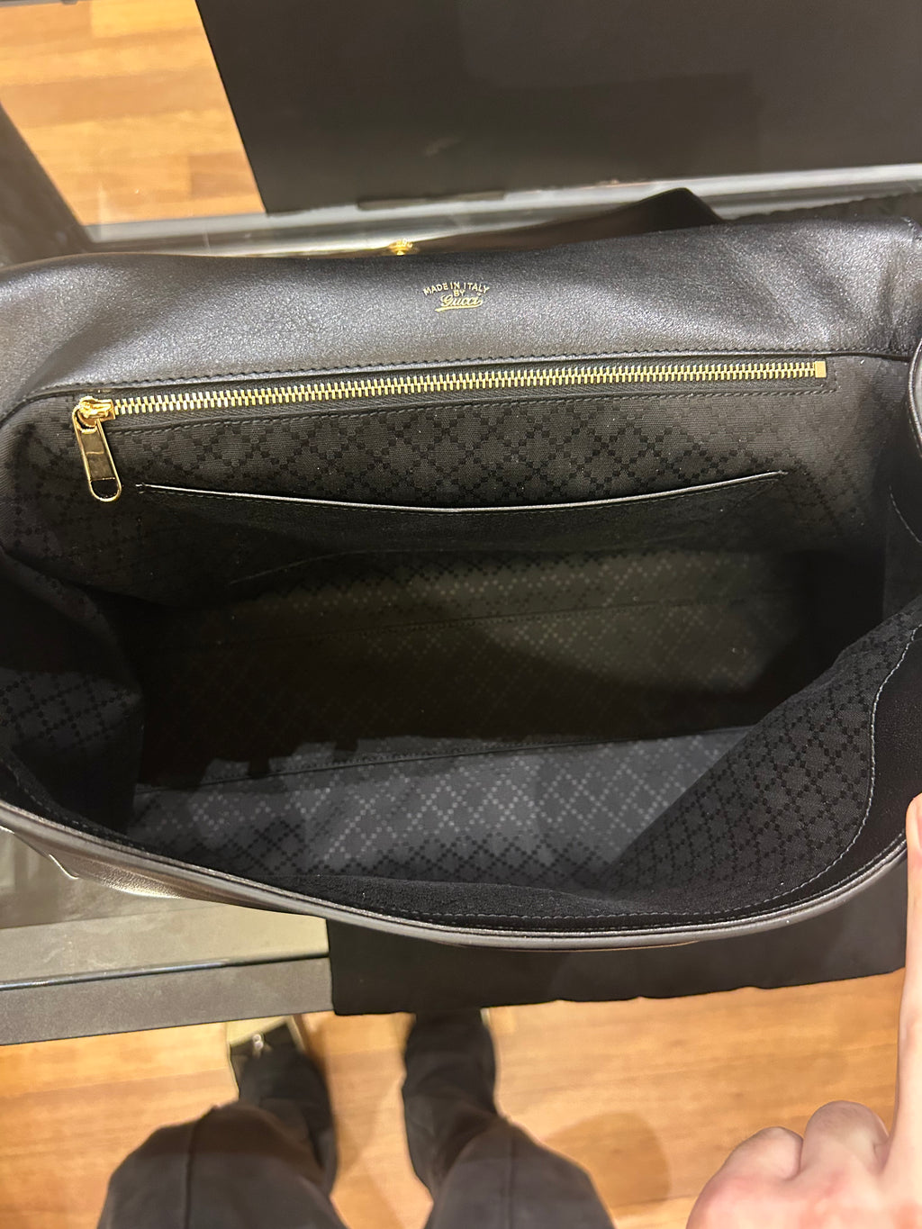 Gucci Paparazzo Medium Top Handle Bag