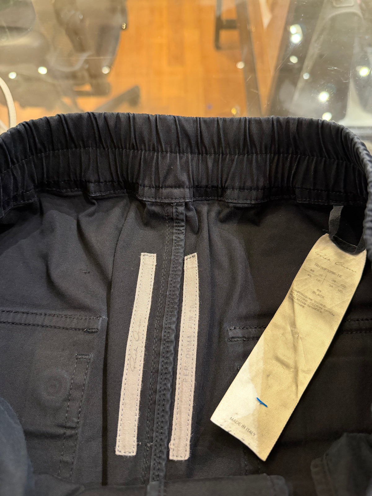 Rick Owens FW20 Performa Panneled Cargo - Black