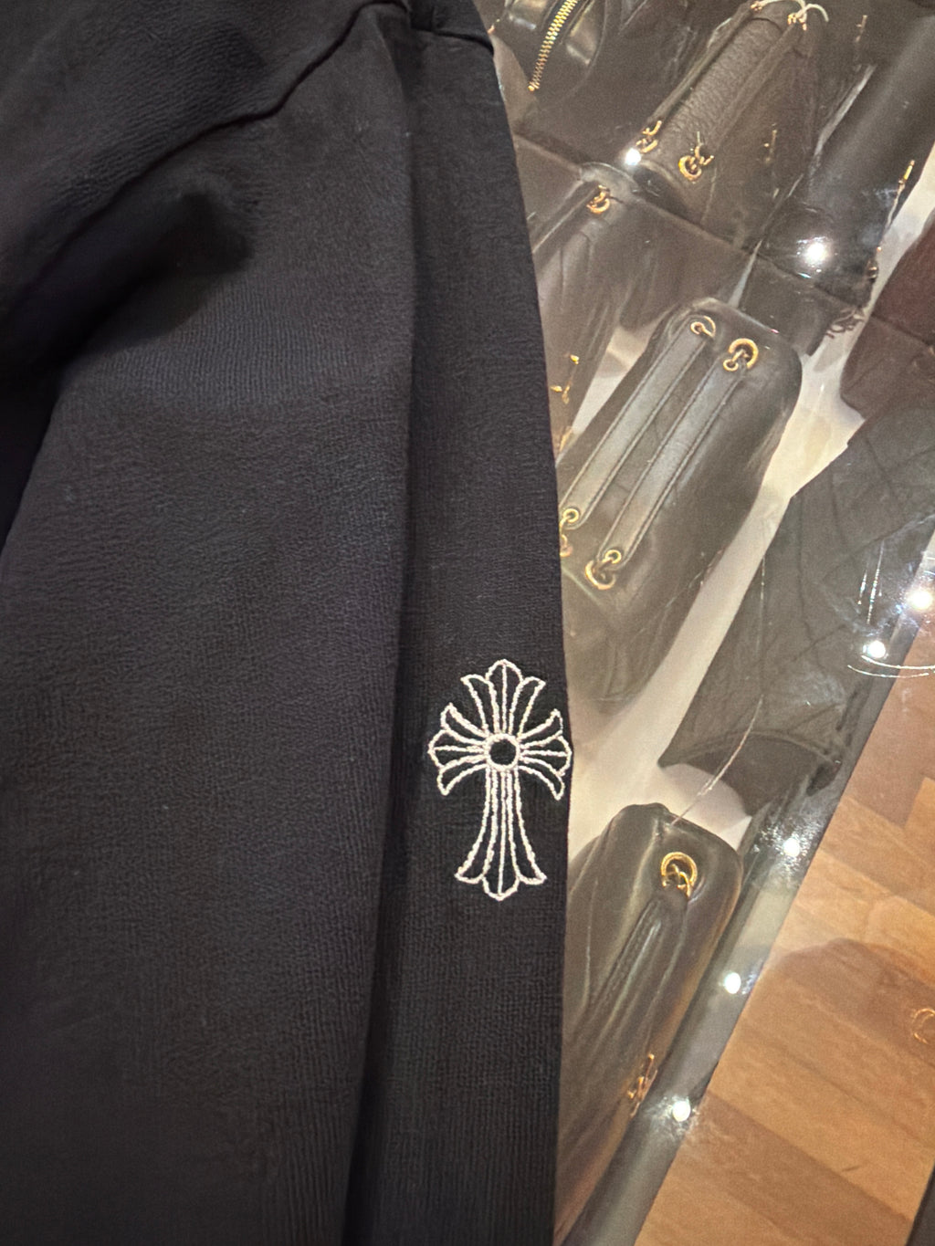 Chrome Hearts Embroidered Pocket LS - Black