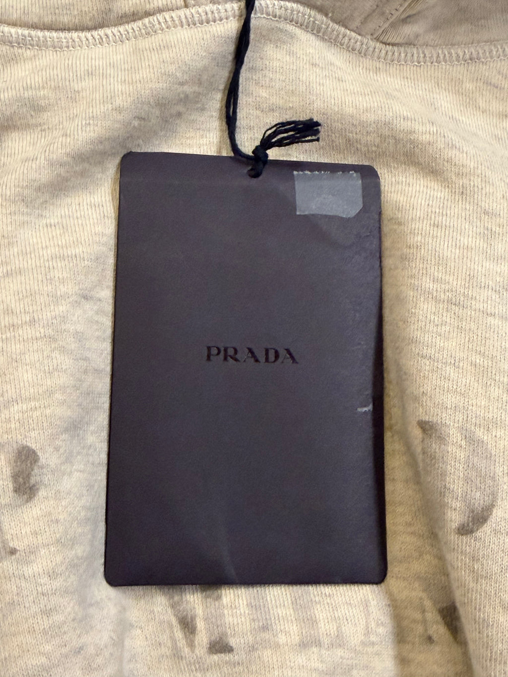 Prada Logo Printed Hoodie