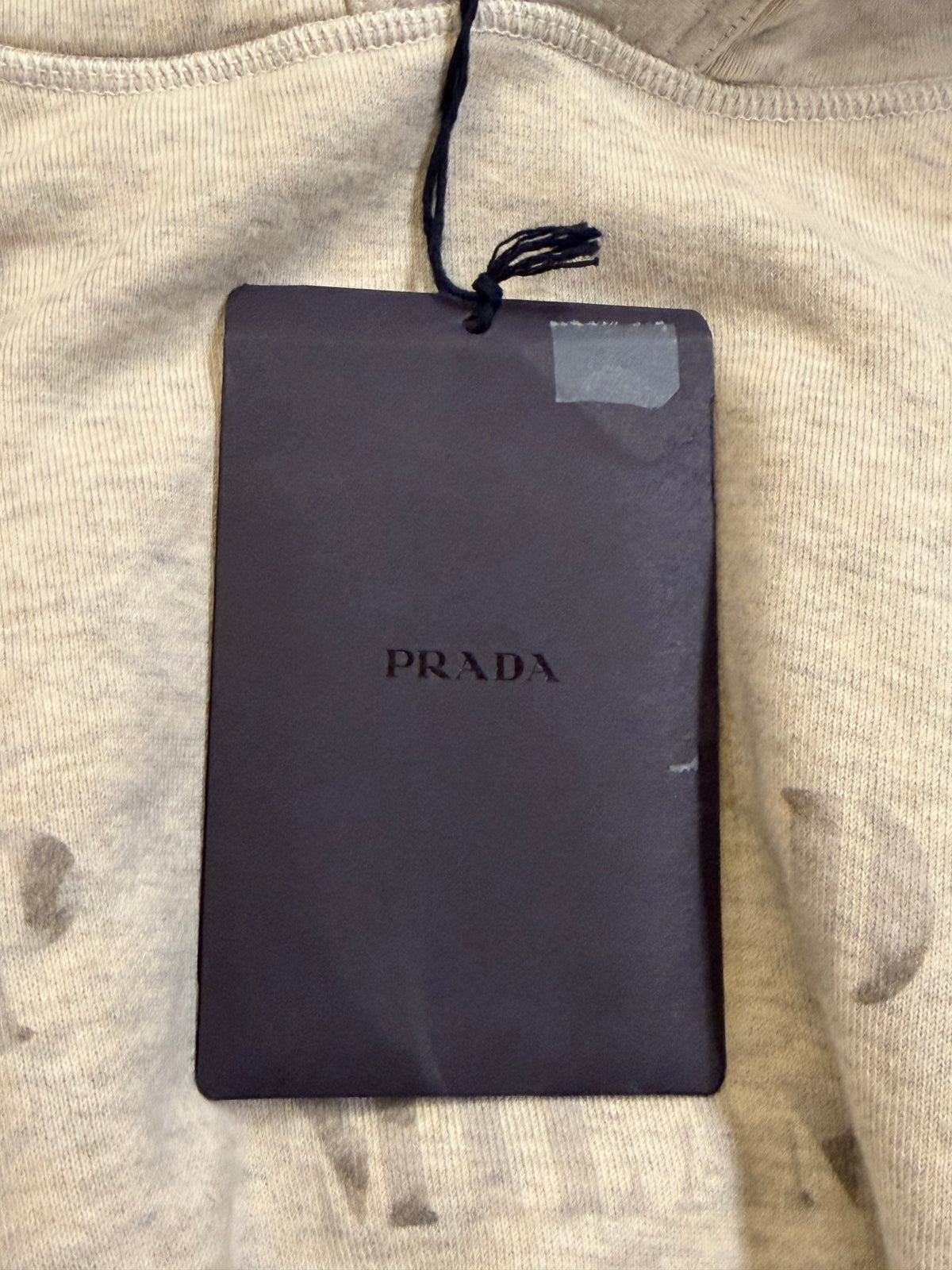 Prada Logo Printed Hoodie