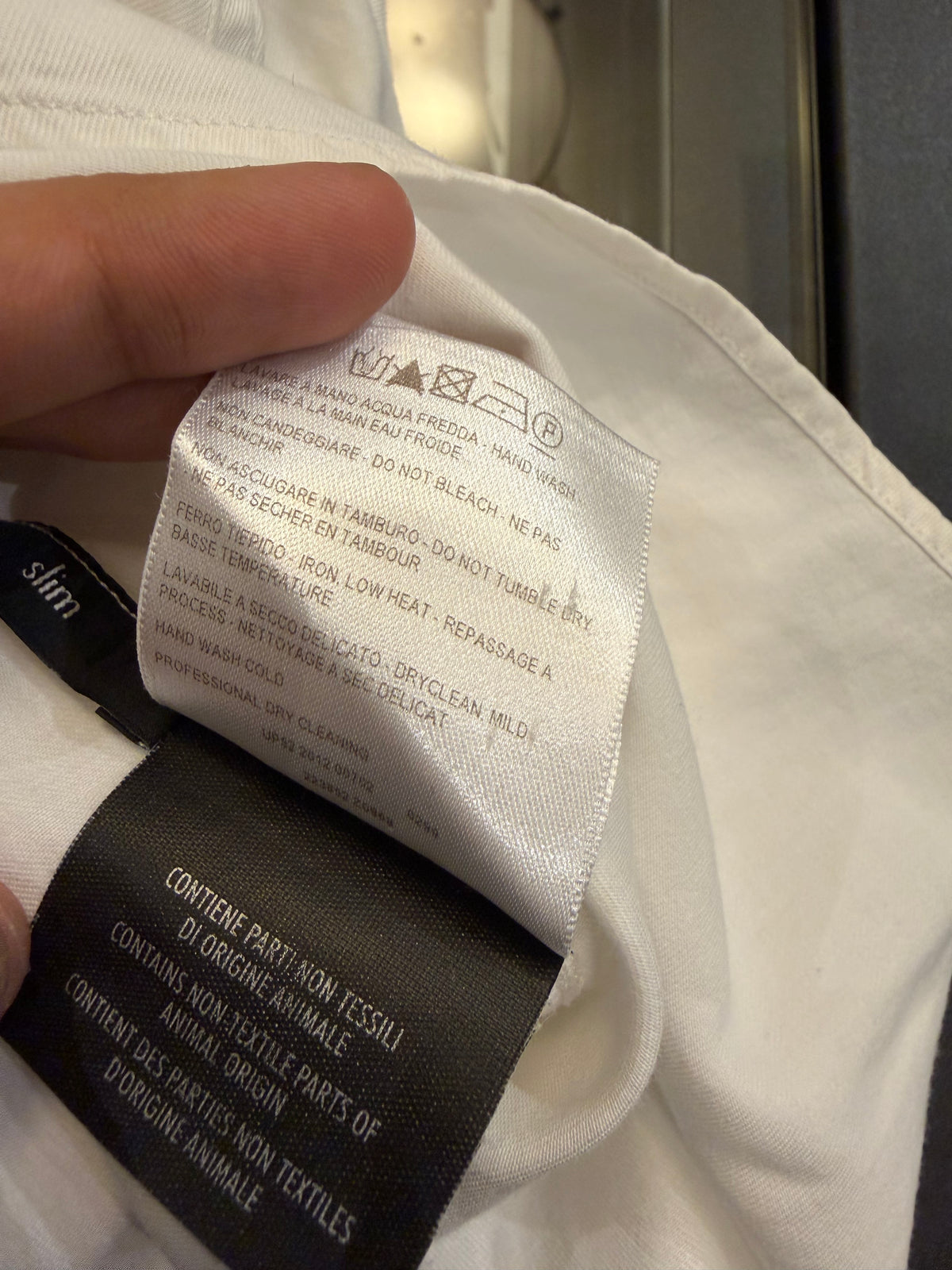 Gucci Military Cotton Dress Button Down Shirt - White