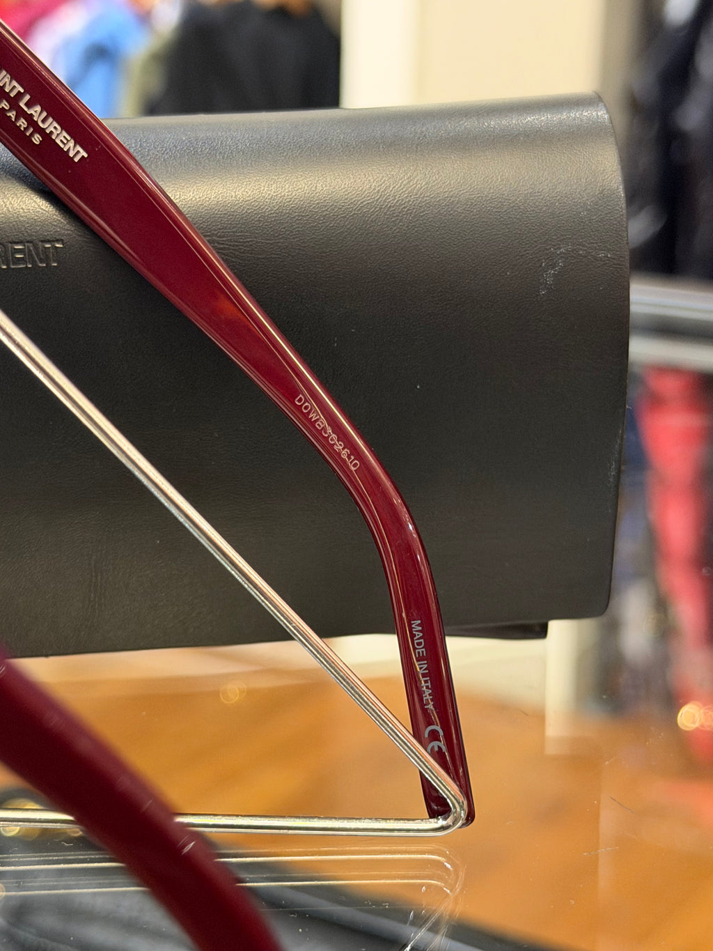Saint Laurent Acetate Square SL M40 Sunglasses