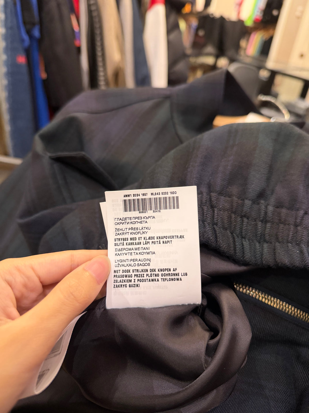Miu Miu Tartan Blouson
Jacket AW24