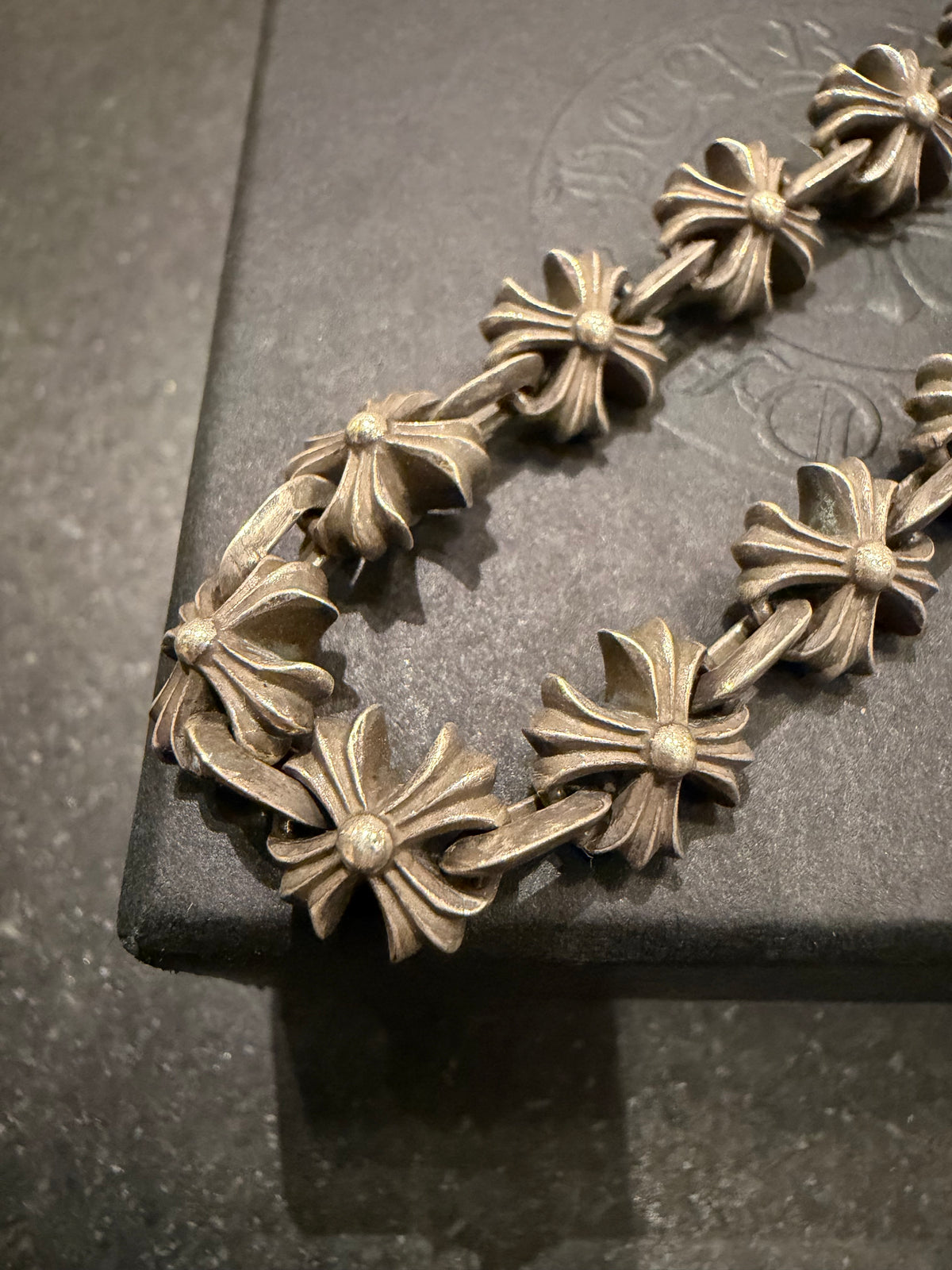 Chrome Hearts ‘X-Link’ Bracelet - Silver